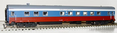 Restaurante car for "Trans-Siberian Express"<br /><a href='images/pictures/TT_Model/2240.jpg' target='_blank'>Full size image</a>